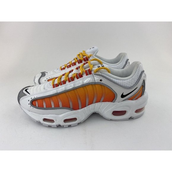 Nike Air Max Tailwind 4 NRG White Orange Women's Sneakers Shoes - Picture 6 of 12